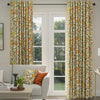 ANTE DECOR Fruit Orange Printed Cotton Made To Measure Roman Blind Summer