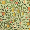 ANTE DECOR Fruit Orange Printed Cotton Made To Measure Curtains Pistachio
