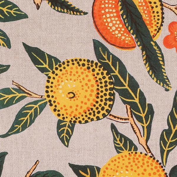 William Morris Fruit Made to Measure Curtain Orange