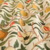William Morris Fruit Orange Printed Cotton Fabric Summer