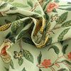 ANTE DECOR Fruit Orange Printed Cotton Made To Measure Curtains Pistachio