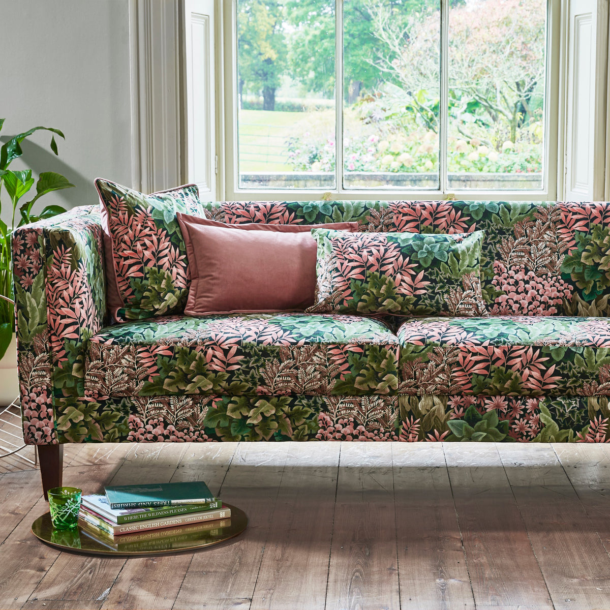 Prestigious Textiles Garden Wall Fabric Coral