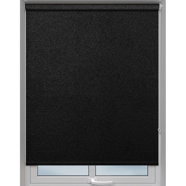 Legacy Made to Measure Blackout Roller Blind Noir