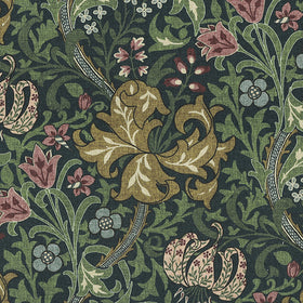 William Morris Golden Lily Fabric Ochre