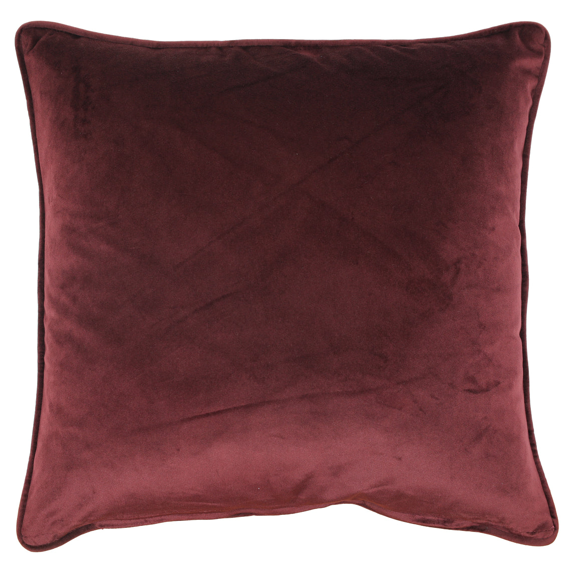 Linda Barker Grandi Floral Velvet 45cm x 45cm Filled Cushion Champagne