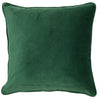 Linda Barker Grandi Floral Velvet 45cm x 45cm Filled Cushion Sage
