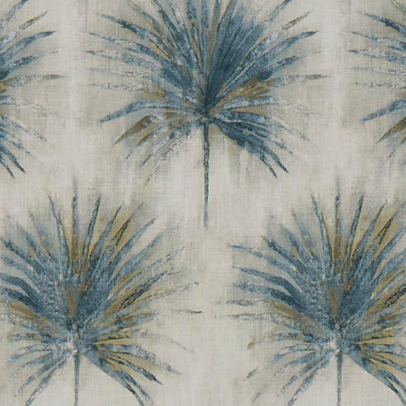Prestigious Textiles Greenery Fabric Indigo