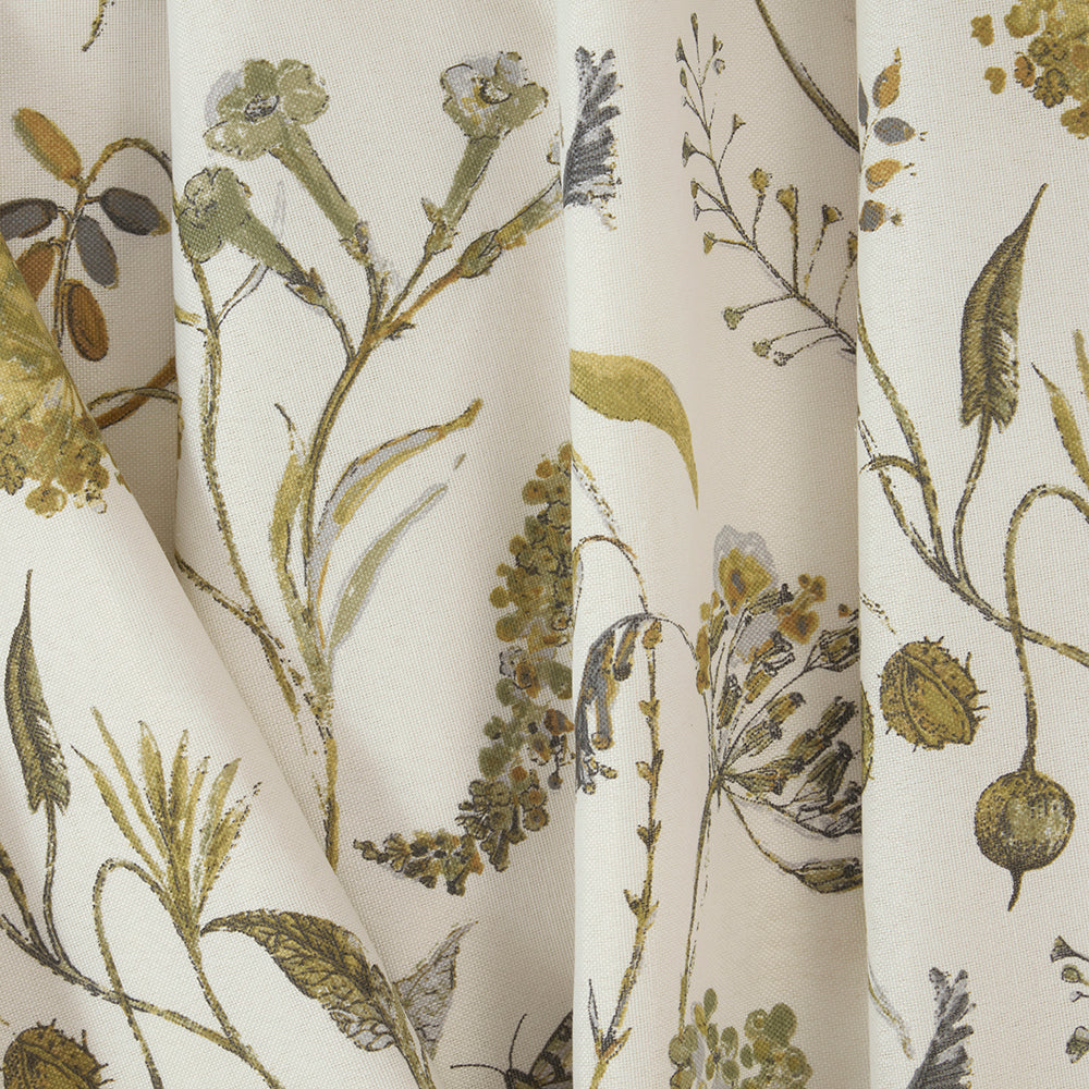 Grove Ready Made Pencil Pleat Curtains Fennel