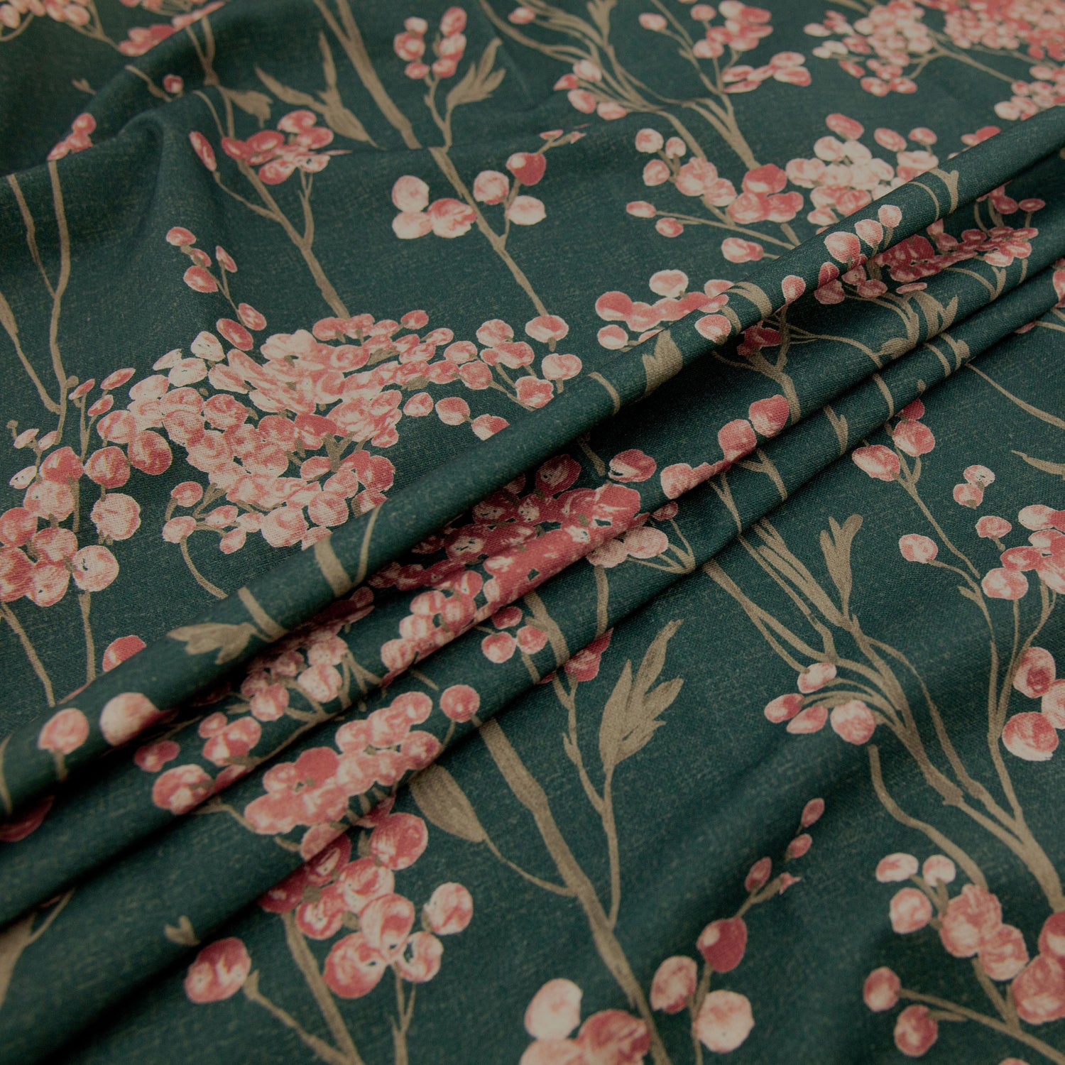 Ashley Wilde Hawthorn Fabric Peacock