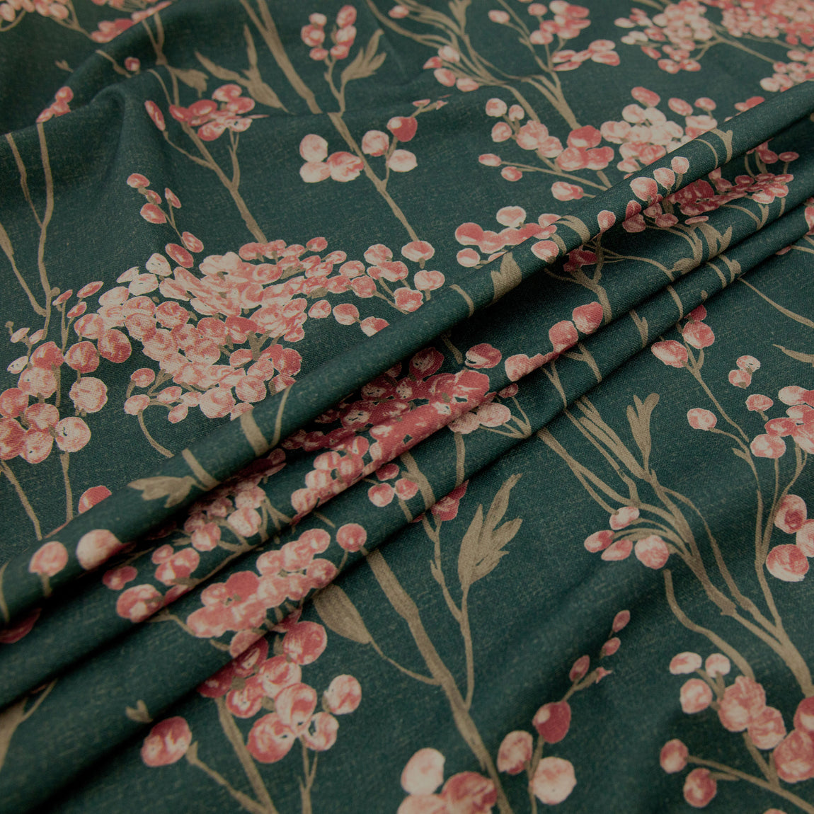 Ashley Wilde Hawthorn Fabric Peacock