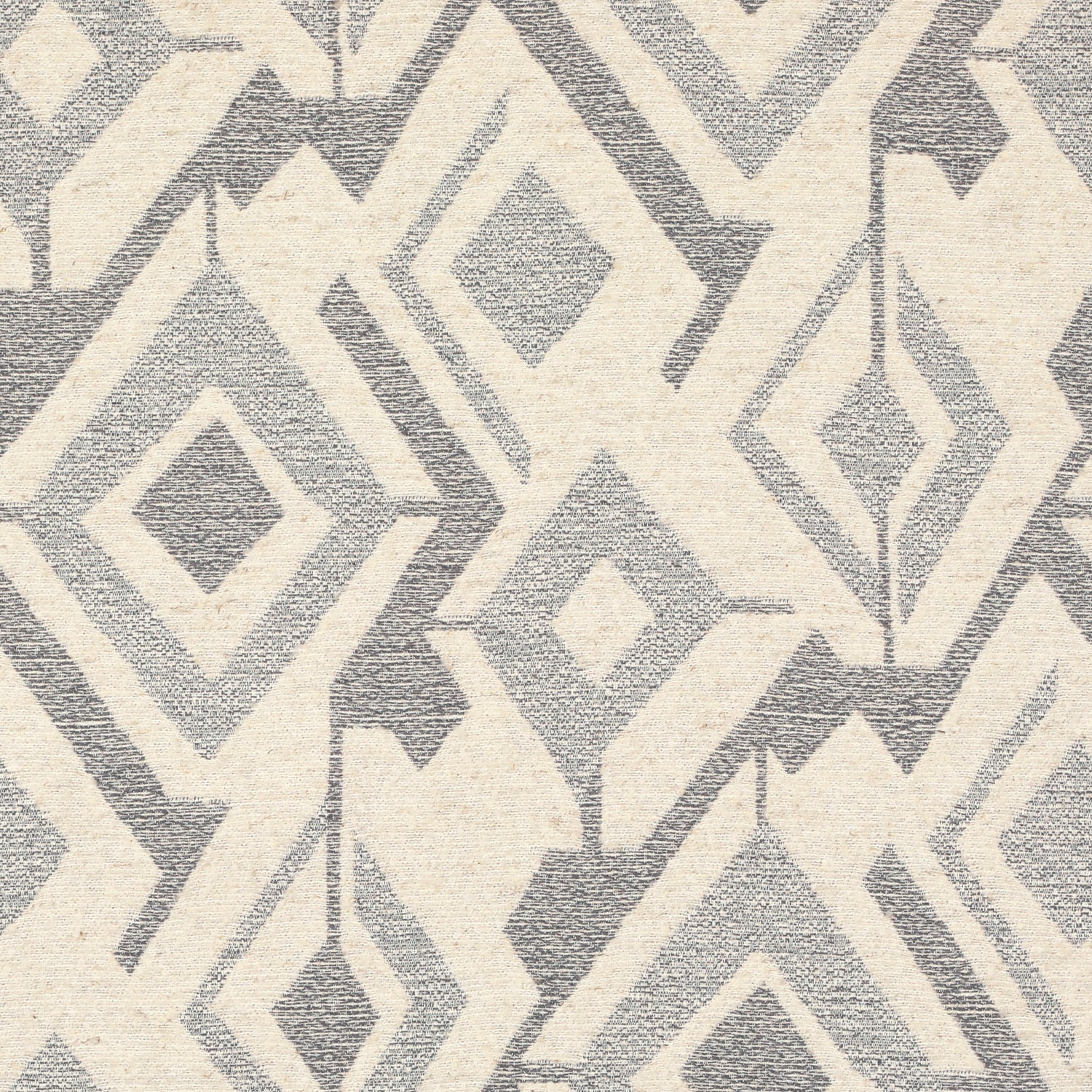 ANTE DECOR Premium Haze Woven Fabric Grey