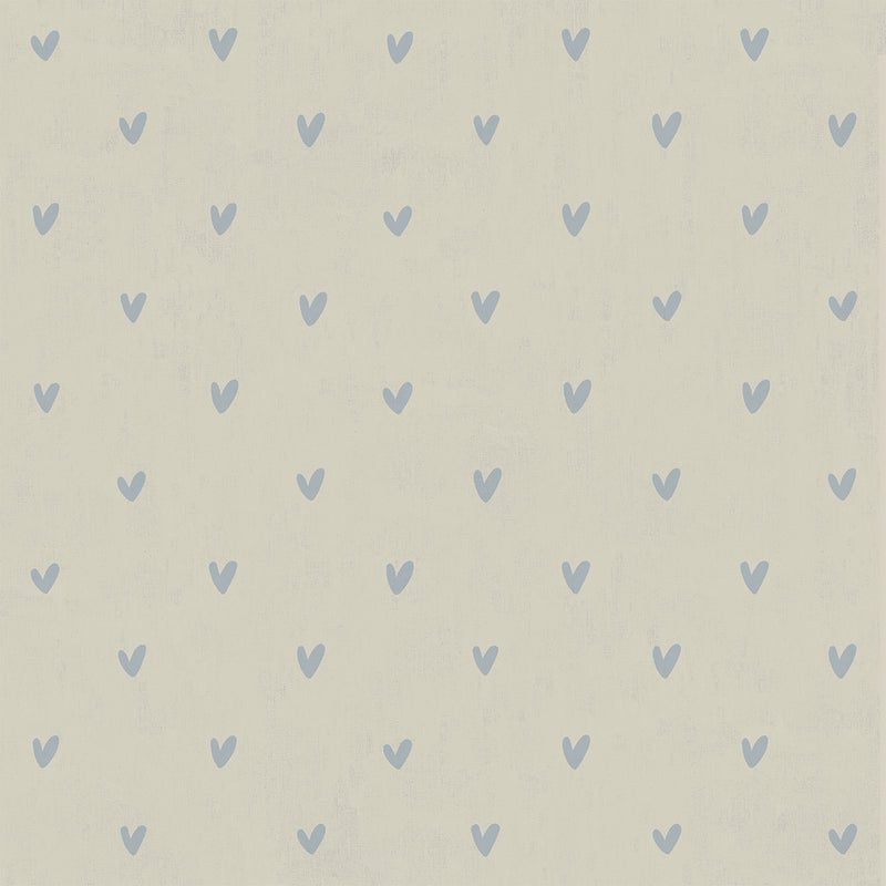 Sophie Allport Hearts Made to Measure Curtain Duckegg