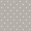 Sophie Allport Hearts Made to Measure Blackout Roller Blind Grey