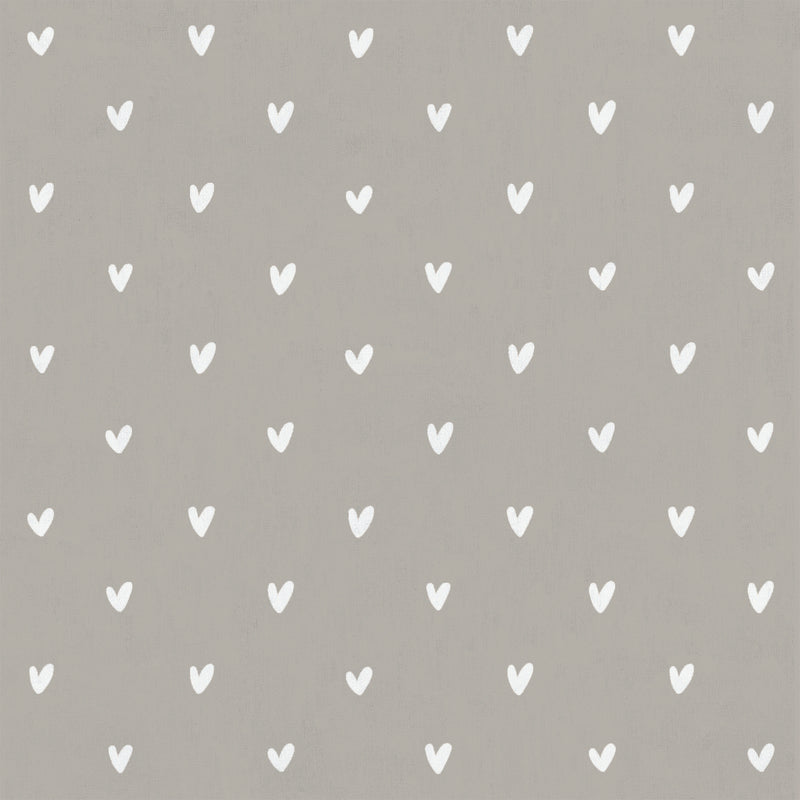 Sophie Allport Hearts Made to Measure Roller Blind Grey