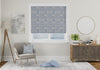 Heathland Made to Measure Roman Blind Indigo