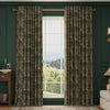 HOUSE Llewelyn-Bowen Hedgerovia Printed Velvet Made To Measure Curtains Tangelo