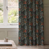 HOUSE Llewelyn-Bowen Hedgerovia Printed Velvet Made To Measure Curtains Tangelo