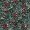 HOUSE Llewelyn-Bowen Hedgerovia Printed Velvet Made To Measure Roman Blind Rosetint