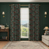 HOUSE Llewelyn-Bowen Hedgerovia Printed Velvet Made To Measure Curtains Rosetint