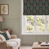 HOUSE Llewelyn-Bowen Hedgerovia Printed Velvet Made To Measure Roman Blind Rosetint