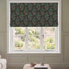 HOUSE Llewelyn-Bowen Hedgerovia Printed Velvet Made To Measure Roman Blind Rosetint