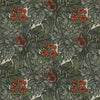 HOUSE Llewelyn-Bowen Hedgerovia Printed Velvet Made To Measure Curtains Tangelo