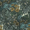 HOUSE Llewelyn-Bowen Hedgerovia Printed Velvet Fabric Tropicana