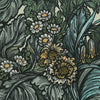 HOUSE Llewelyn-Bowen Hedgerovia Printed Velvet Fabric Tropicana