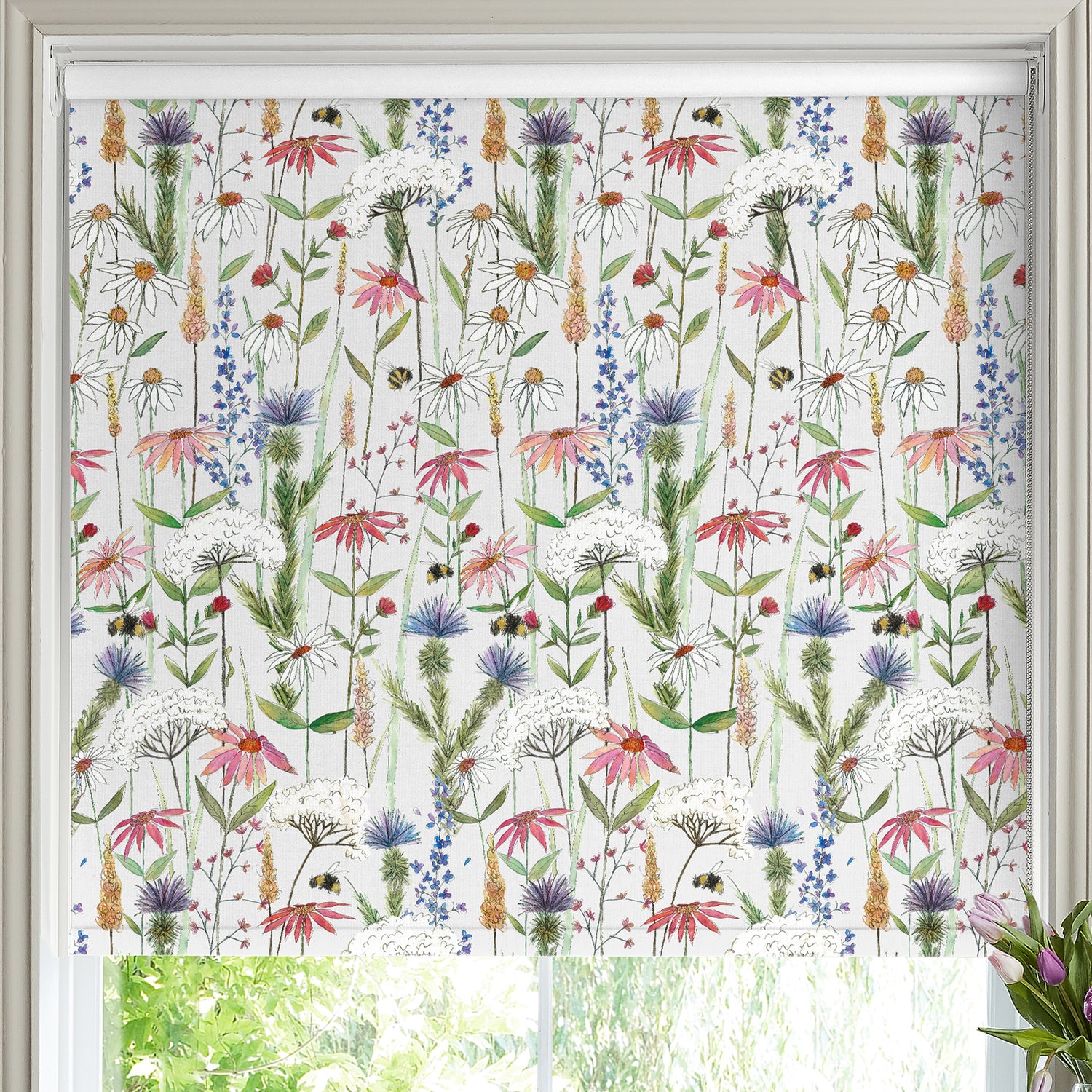 Voyage Hermione Made to Measure Blackout Roller Blind Linen