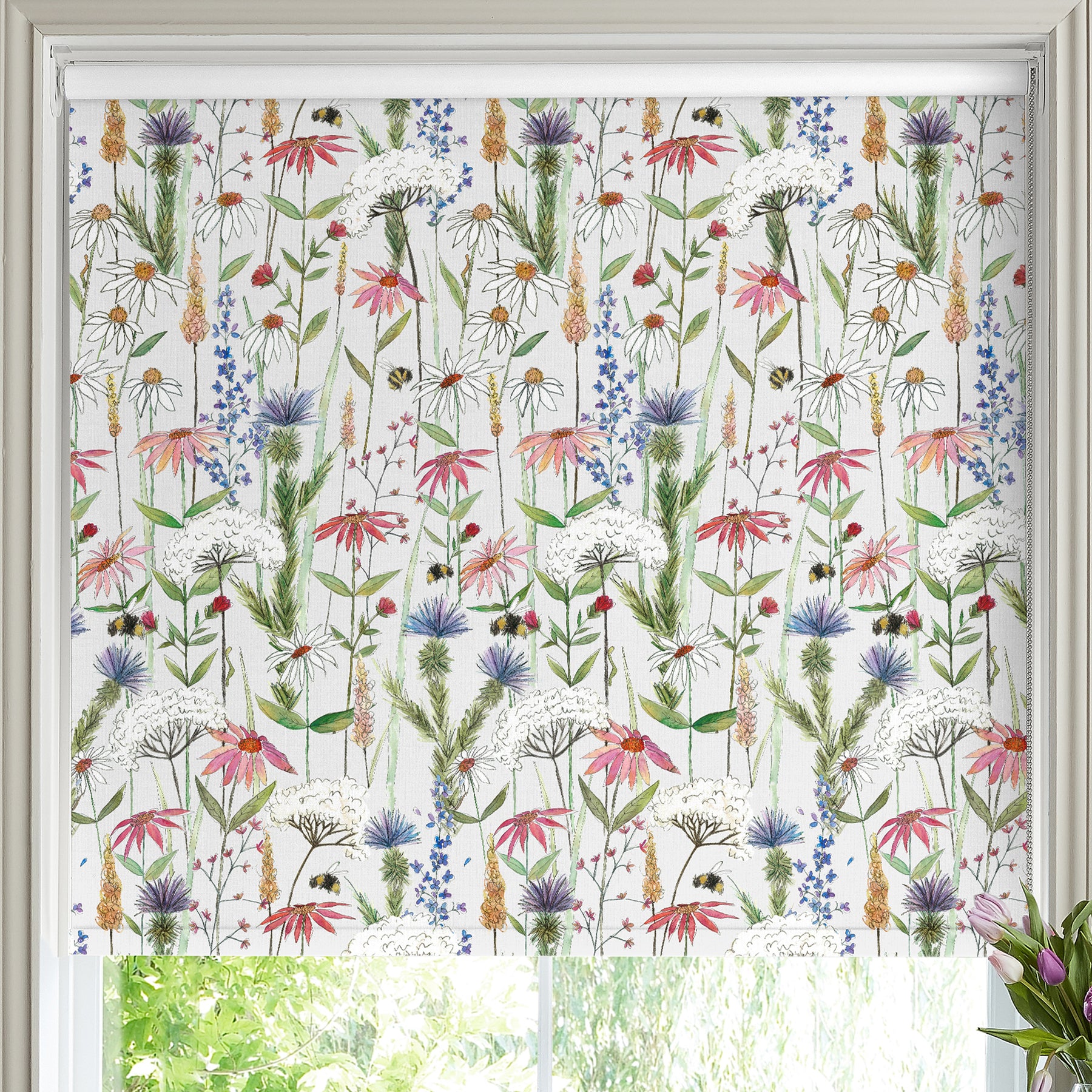 Voyage Hermione Made To Measure Blackout Roller Blind Linen