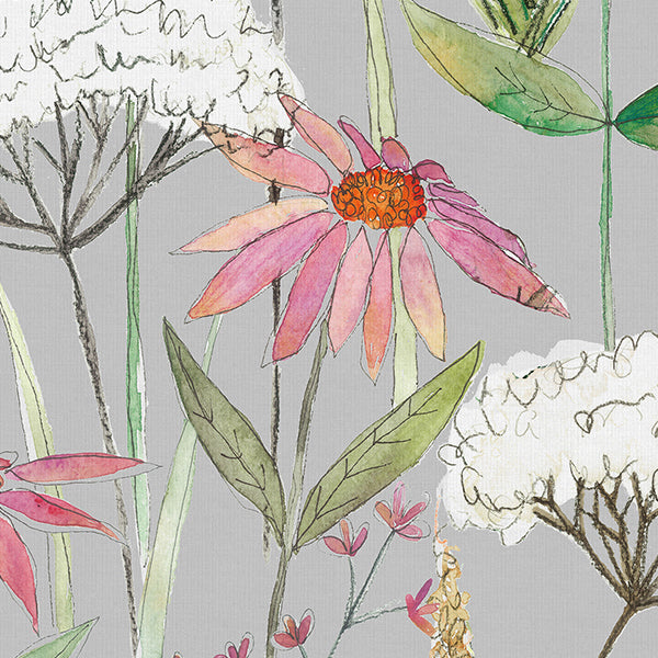 Voyage Hermione Made to Measure Blackout Roller Blind Silver