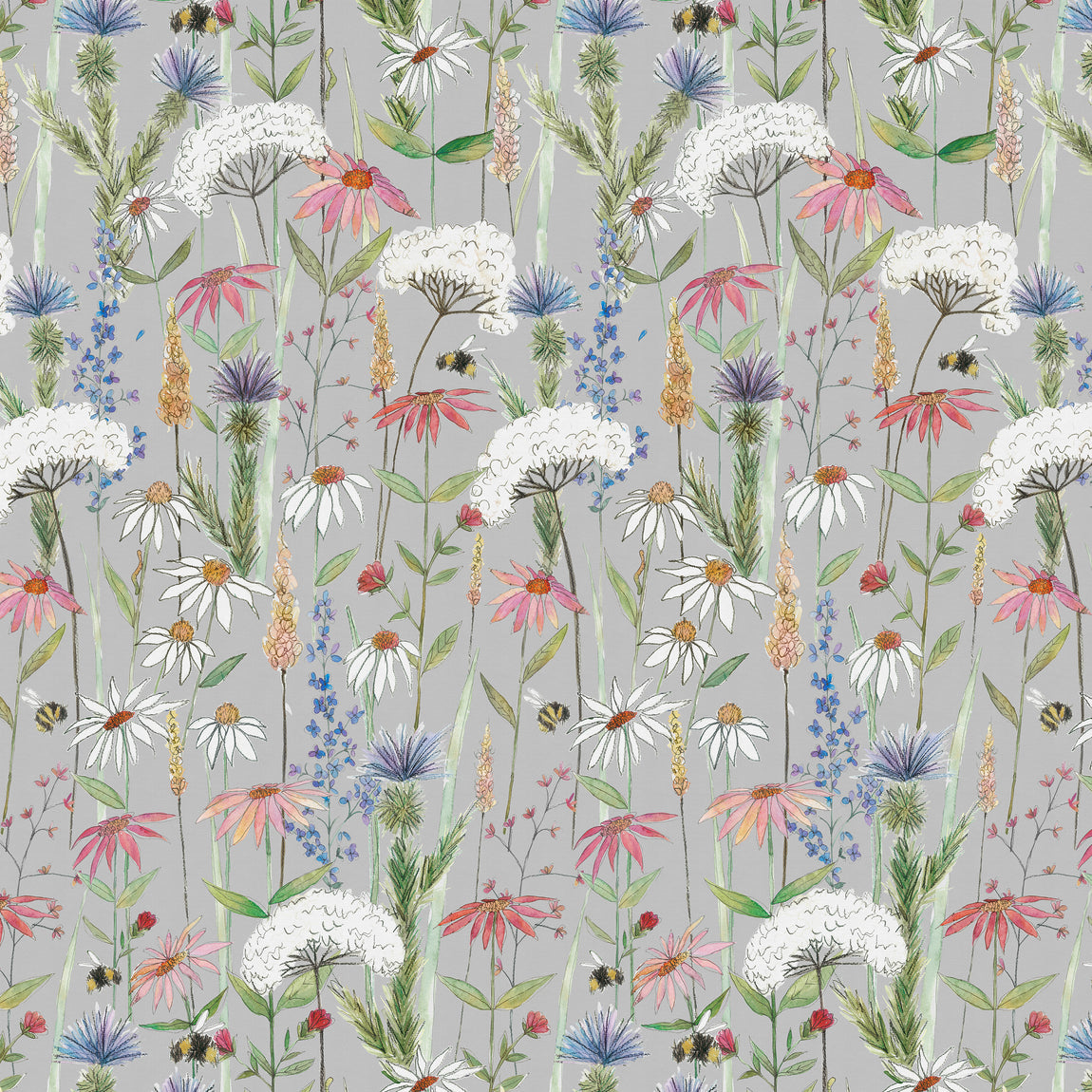 Voyage Hermione Made to Measure Blackout Roller Blind Silver
