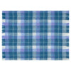 Bluebellgray Highland Check 130cm x 170cm Throw Sea Blue