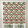 ANTE DECOR Highland Thistle Made To Measure Roman Blind Cream Red