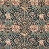 William Morris Honey Suckle Made to Measure Roman Blind Blue