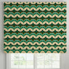 ANTE DECOR Santa Cruz Printed Made To Measure Roman Blind Emerald