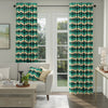 ANTE DECOR Santa Cruz Printed Made To Measure Curtains Lapis