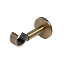 Trumpet 35mm IDC Metal Curtain Pole Antique Brass