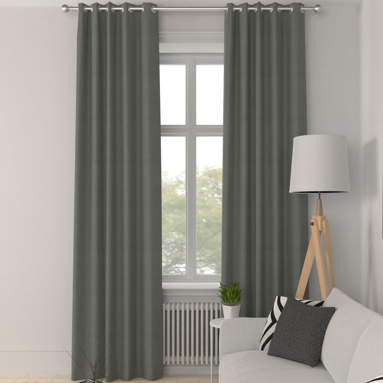 Iowa Silk Essence Made to Measure Curtain Fern