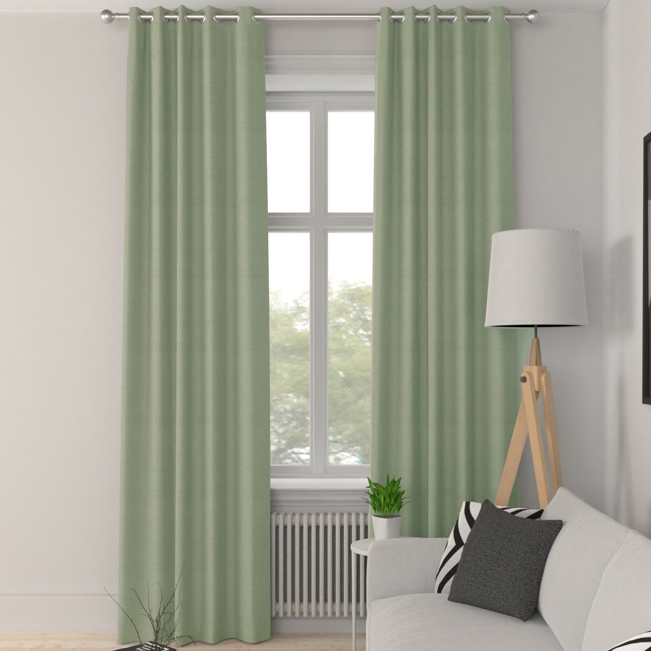 Iowa Silk Essence Made to Measure Curtain Moonstone