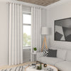 Iowa Silk Essence Made to Measure Curtain White
