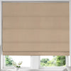 Iowa Silk Essence Made to Measure Roman Blind Latte
