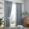 Juliette Ready Made Pencil Pleat Curtains Duck Egg