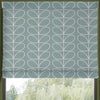 Orla Kiely Jumbo Linear Stem Made to Measure Roman Blind Aqua