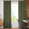 Orla Kiely Jumbo Linear Stem Made to Measure Curtain Kelp
