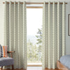 Orla Kiely Jumbo Linear Stem Made to Measure Curtain Pebble