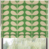 Orla Kiely Jumbo Solid Stem Made to Measure Roman Blind Green