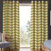 Orla Kiely Jumbo Solid Stem Made to Measure Curtain Seagrass