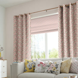 Cath Kidston Jumping Bunnies Made to Measure Curtain Blush