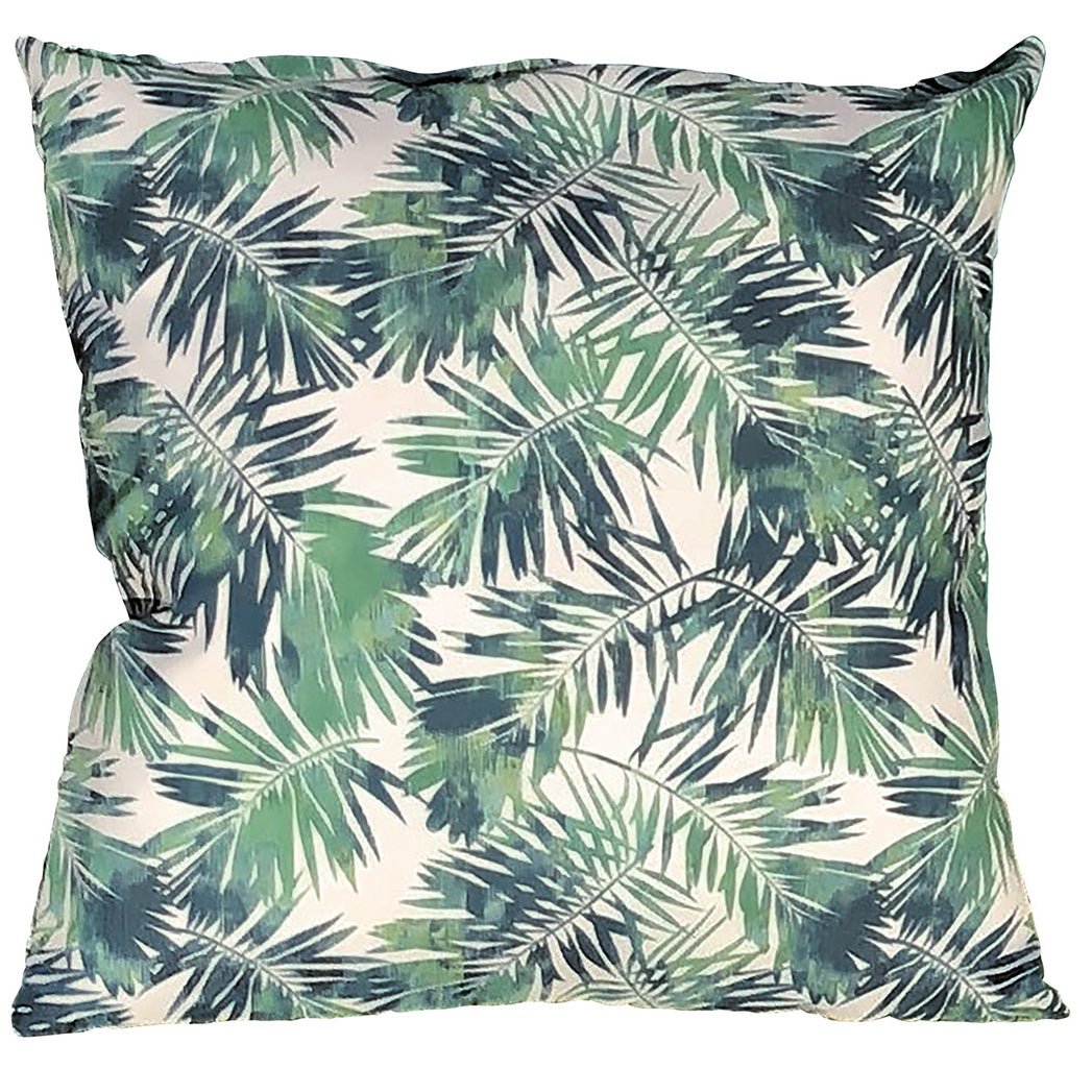 Jungle Water Resistant Outdoor Filled Cushion 46cm x 46cm Green